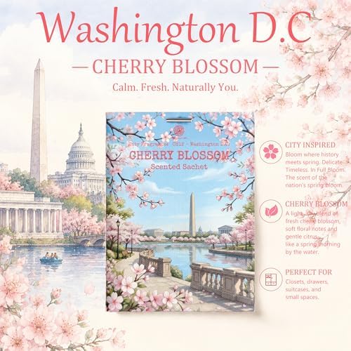 US12-Washington D.C. Cherry Blossom Sachets - Image 3