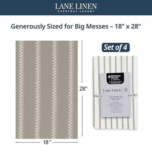 LANE LINEN Kitchen Towels Set - Image 2