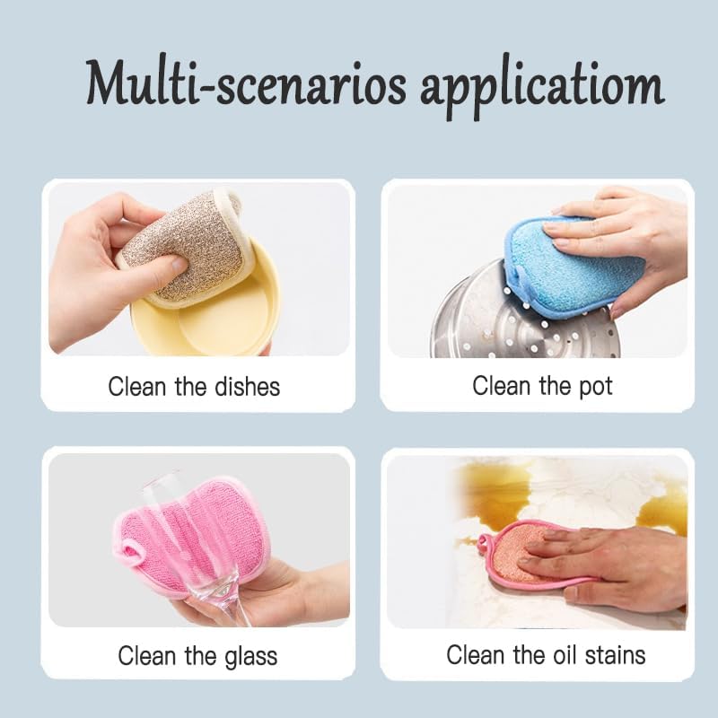 Kitchen Sponge, Dish Sponge, Scrub Sponges Cleaning Supplies, Sponges - Image 7