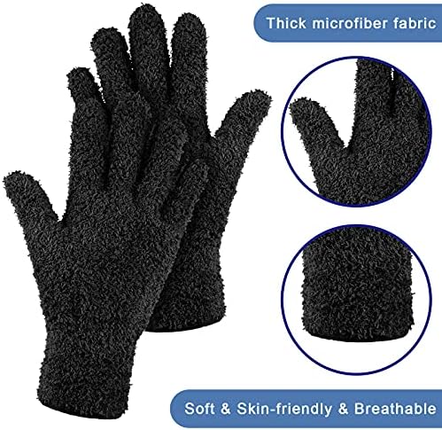 Patelai 3 Pairs Microfiber Dusting Gloves - Image 5