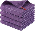 Homaxy 100% Cotton Terry Kitchen Dish Cloths, 4 Pack by Homaxy
