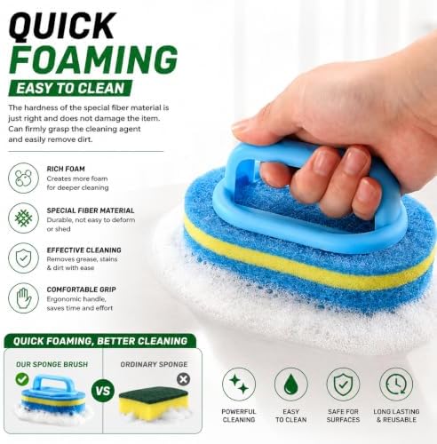 R&C Scrub Max Bathroom Scrubber and Bathtub Scrubber - Image 5