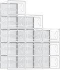 DUMOS Shoe Storage Boxes, Display Sneaker Case Organizer by DumosLifestyle