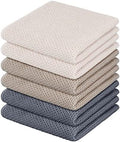 Nialnant 6 Pack Kitchen Hand Towels, 100% Cotton by Nialnant