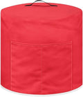 Red Pressure Cooker Cover Dust Cover 3qt,Kitchen Appliance Cover for Air fryer/Rice Cooker/Oven/Toaster/Stand Mixer/Steamer,Food Processor Cover