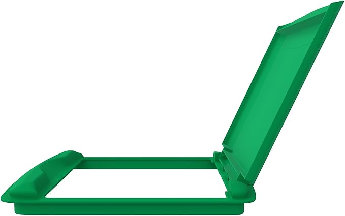 Rev-A-Shelf 50 Qt Under Sink Garbage Can Lid for Base Kitchen and Bathroom Cabinet, Replacement Plastic Trash Bin Lid Only, Green, RV-50-LID-G-1-40