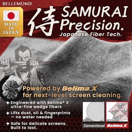 BELLEMOND 「Samurai Cloth」 Japanese Microfiber Cleaning Cloth, Large 1 Pack - Image 2