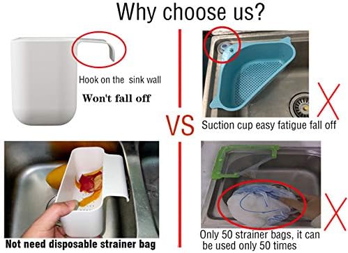Sink Strainer Drain Basket Kitchen Sink Trash Food Catcher Waste Leftovers - Image 5