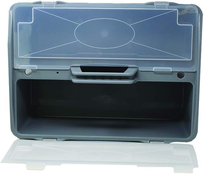 Extra Large 2 Compartment Cleaning Caddy Bucket Tool Supply Organizer with Handle