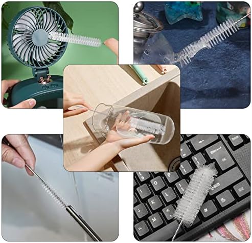 CiaraQ Bottle Cleaning Brushes, 8 Inch Nylon Tube Brush Set - Image 6