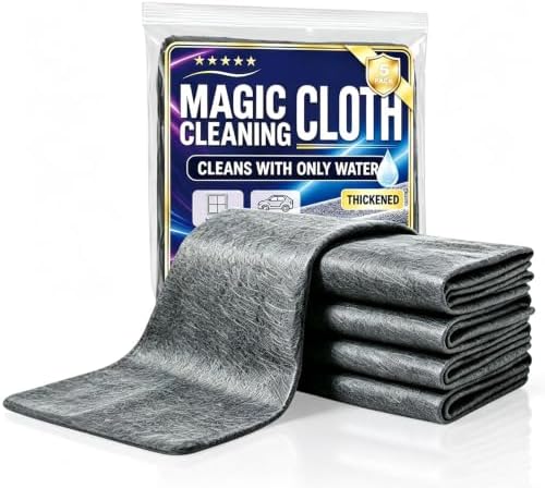 5 Pack Genie Cloth Magic Cloth, Magical Cleaning Towels, Towel Magical by Viuvoiul
