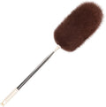 Extendable Lambswool Duster Stainless Steel Handle 133" Removable Feather Duster by iHUFeather