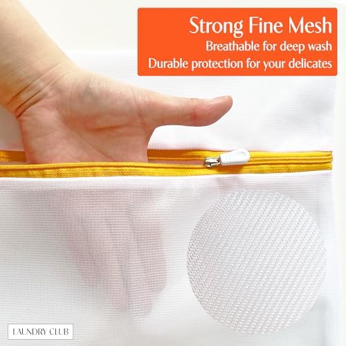 3 Pack Mesh Laundry Bags for Daily Essentials 16inx20in LAUNDRY CLUB® - Image 3