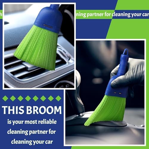 Domensi 1 Pcs Whisk Broom Poly Fiber Hand Brush - Image 6