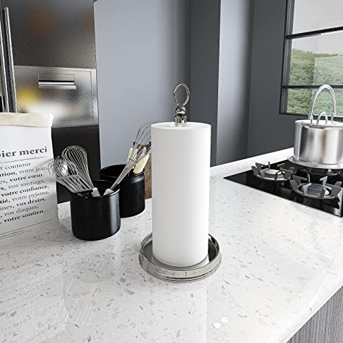 KASUNTO Paper Towel Holder Countertop Standing Paper Roll Holder, Paper Towel - Image 7