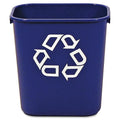 Rubbermaid Commercial Deskside Recycling Container, 3.4-Gallon, by RubbermaidCommercialProducts