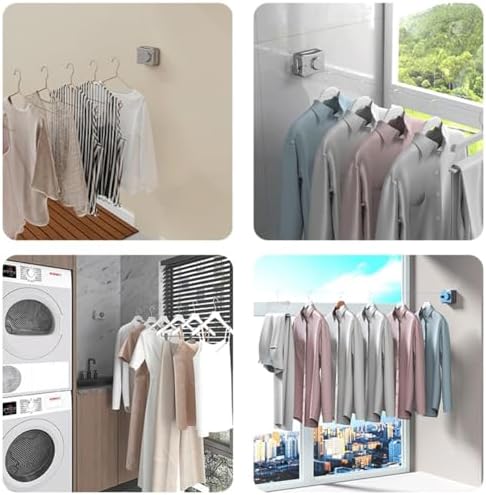 Retractable Clothesline Indoor Clothes Line - Image 3