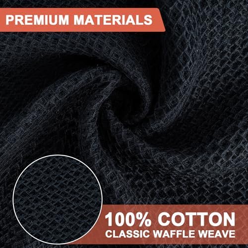 Kitchen Towels 8-Pack Kitchen Dish Cloths, 100% Cotton, 12x12 In - Image 3