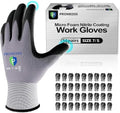 PROMEDIX P Nitrile Coated Work Gloves, MicroFoam Safety Work Gloves Men by PROMEDIXP
