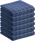Homaxy 100% Cotton Terry Kitchen Towels, 6 Pack by Homaxy