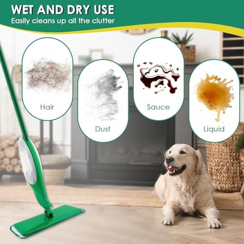 4 Pack Mop Head Replacement for Libman Freedom Spray - Image 5