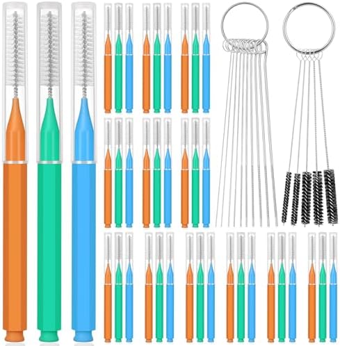 MAPVOLUT 51-in-1 Shower Head Cleaner Kit & Straw Cleaning Brushes Set by MAPVOLUT