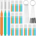 MAPVOLUT 51-in-1 Shower Head Cleaner Kit & Straw Cleaning Brushes Set by MAPVOLUT