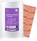 1 Roll 12" X 36' Perforated Nylon Bubble Packing Wrap by WANGUAGUA