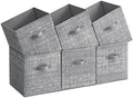 SONGMICS Storage Cubes, 13-Inch Foldable Closet Organizers by Unknown