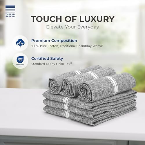 THREAD SPREAD Kitchen Towels Set - Image 2