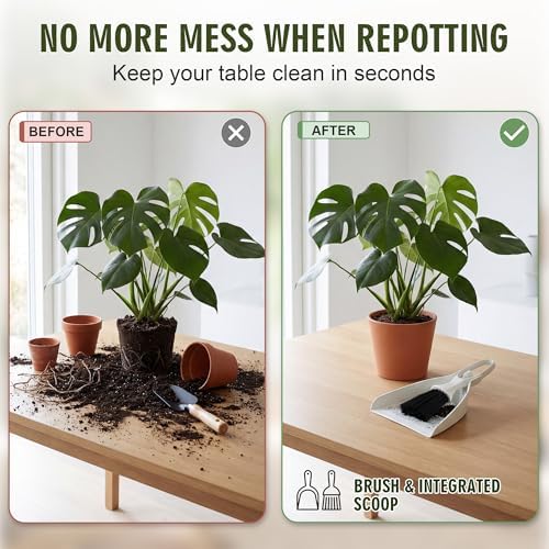 Enhon Mini Soil Scoop and Brush Set - Image 3