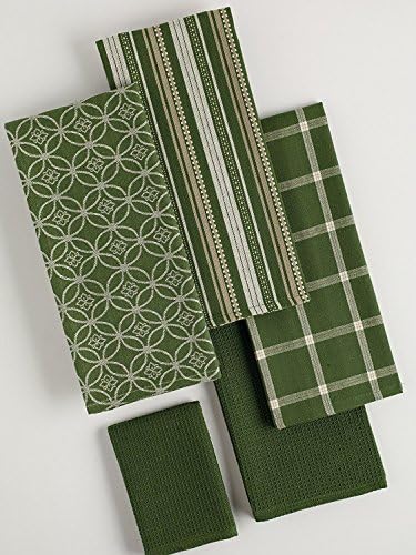 DII Assorted Woven Kitchen Set, 5 Piece - Image 3