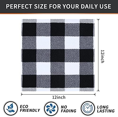 Mordimy Cotton Waffle Weave Dish Cloths, 12 Pack - Image 6