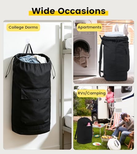 Vorspack Canvas Laundry Backpack - Image 6