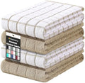 Homaxy Large Premium Cotton Kitchen Towels 16"x 28", 4 Pack by Homaxy