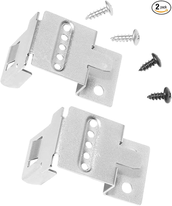 00628336 Dishwasher Toe Panel Bracket Replacement Part for Bosch, Replaces AP5691119, 3278461, 628336, PS8729243