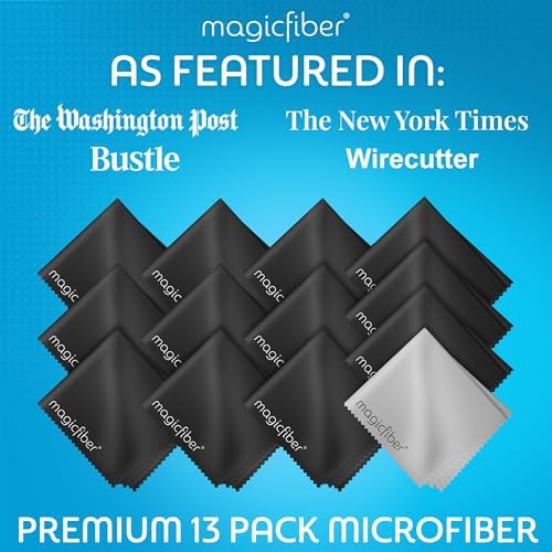 MagicFiber Microfiber Cleaning Cloth, Glasses Cleaner, Eyeglass Wipes - Image 3