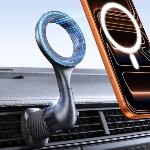 For MagSafe Car Mount Air Vent Magnetic Phone Holder by MRGLAS