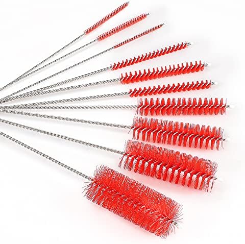 CiaraQ Bottle Cleaning Brushes, 8 Inch Nylon Tube Brush Set - Image 6