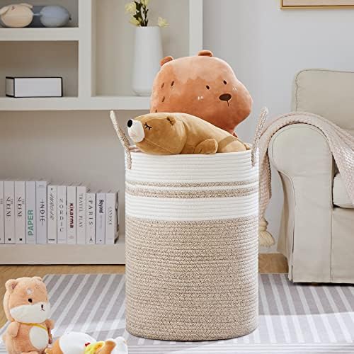 VIPOSCO 100L Extra Large Woven Laundry Basket Hamper - Image 2