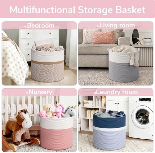 Goodpick 17"x16" Toy Storage for Kids, Home Décor Living Room, Decorative - Image 4