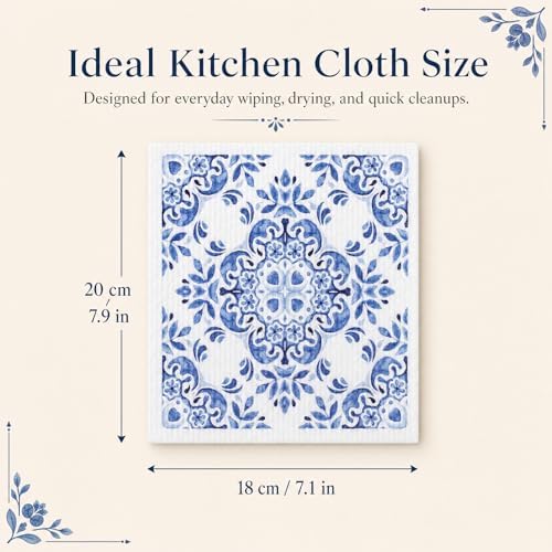 6 Pack Microfiber Cleaning Cloths, Reusable and Highly Absorbent Multi-Purpose - Image 7