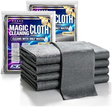 10 Pack XXL Genie Cloth Magic Cloth, Genie Magic Cleaning Cloths by Goodqualityforyou