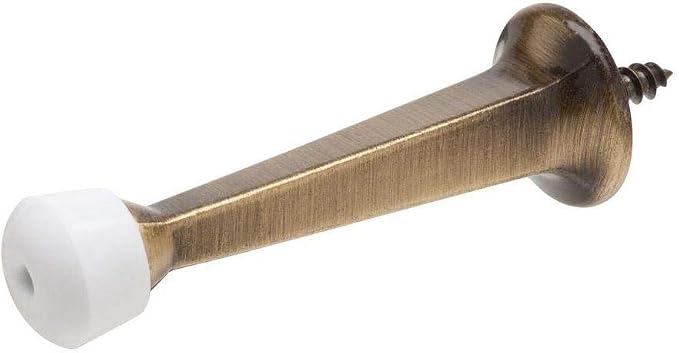 Liberty Premium Door Stop Metal Solid Rigid Door Stopper Brushed 3" - Image 6