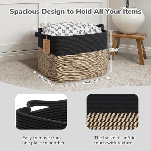 Goodpick 50L Large Woven Storage Basket - Image 3