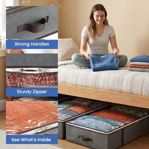 Underbed Storage Bags 4-Pack - Image 4