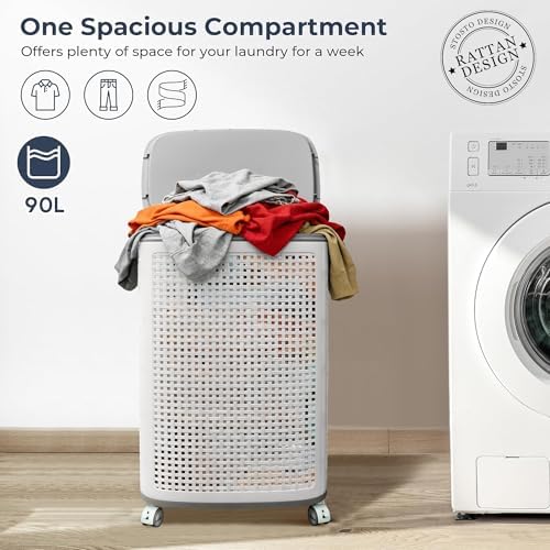 Sufdari 90L Laundry Basket - Image 3