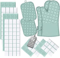 Oven Mitts Pot Holders Sets/Kitchen Towels and Dishcloths, Oven Gloves Kitchen by BSKSSK