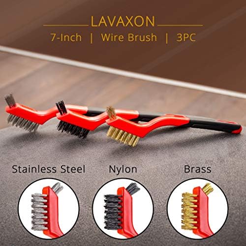 Lavaxon Wire Brush Set 3Pcs - Image 3