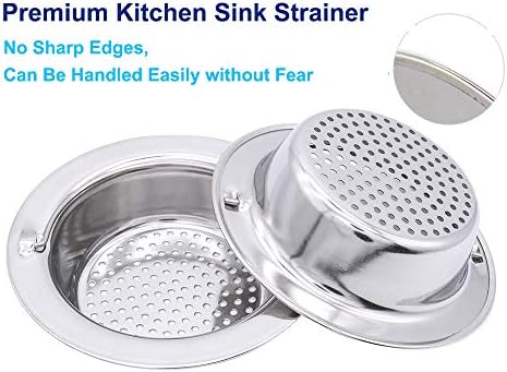 2 Pack Upgrade Kitchen Sink Strainer - Image 4